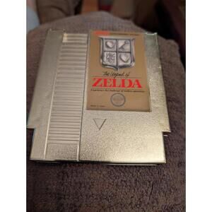 The Legend of Zelda Gold Cartridge NES Game